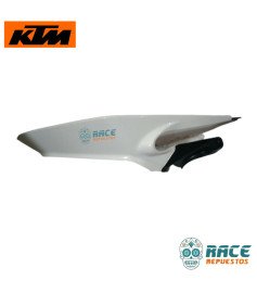 Tapa Sillín Izquierda Blanca Duke 200/250/390 Original KTM