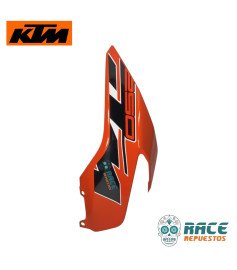 Tapa Tanque Izquierda Naranja Duke 250 Original KTM 	