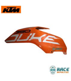 Tapa Tanque Izquierda Naranja Duke 390 Original KTM