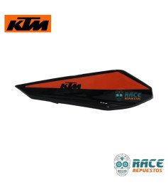 Tapa Farola Izquierda Negra con calca DUKE 390 NG Original 