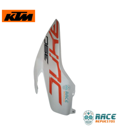 Tapa Tanque Derecha Blanca Duke 390 Original KTM