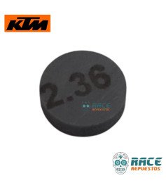 Moneda O Shims 2.36mm Duke 200 / RC 200 / Husqvarna 200 Original KTM 