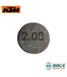 Moneda O Shims 2.08mm Duke 250/390 / RC 390 / Adventure 250/390 / Husqvarna 401 Original KTM