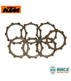 Discos Clutch Duke 250/390 / RC 390 / Adventure 250/390 / Husqvarna 250/401 Original KTM 