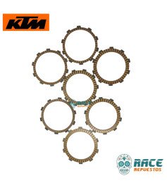 Discos Clutch Duke 250/390 / RC 390 / Adventure 250/390 / Husqvarna 250/401 Original KTM 