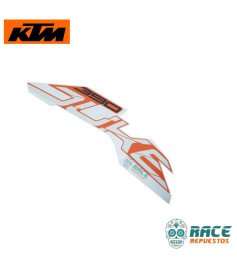 DECAL TANK SPOIL ORANGE 