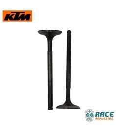 Válvulas De Escape Gruesas Duke 200 / RC 200 Original KTM