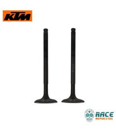 Válvulas De Escape Gruesas Duke 200 / RC 200 Original KTM