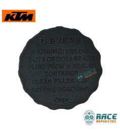 Tapa Deposito Liquido de Freno Trasero Duke 200/250/390 / RC 200/390 NG Original KTM 