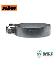 Abrazadera De Exosto Completa Duke 250/390 / RC 200/390 / Husqvarna 250 Original KTM 