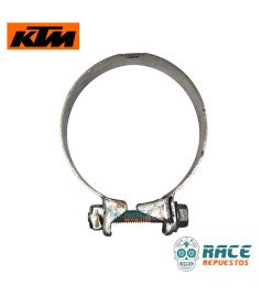 Abrazadera De Exosto Completa Duke 250/390 / RC 200/390 / Husqvarna 250 Original KTM 