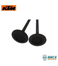 Válvulas De Escape Delgadas Duke 200 / RC 200 Original KTM 