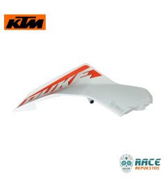 Tapa Tanque Izquierda Blanca Duke 250 GEN 3 Original KTM  