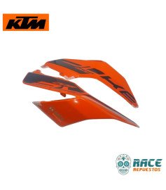 Calcomanía Naranja Para Cubierta De Tanque Izquierda Y Derecha