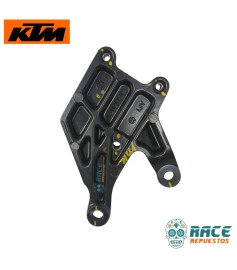 Base De Posapié Delantero Izquierdo Negro Mate Duke 250 GEN 3 Original KTM 