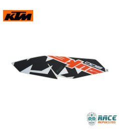 Calcomanía De Tapa Tanque Izquierda Negra DUKE 200 Original KTM