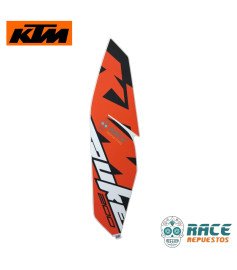 Calcomanía De Tapa Tanque Derecho Naranja DUKE 200 Original KTM