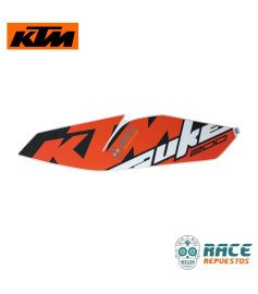 Calcomanía De Tapa Tanque Derecho Naranja DUKE 200 Original KTM