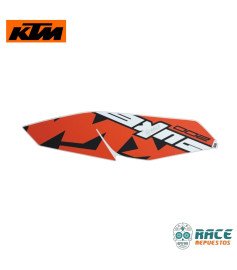Calcomanía De Tapa Tanque Izquierda Naranja DUKE 200 Original KTM