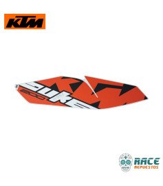 Calcomanía De Tapa Tanque Izquierda Naranja DUKE 200 Original KTM