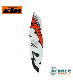 Calcomanía De Tapa Tanque Derecha Blanca DUKE 200 Original KTM 