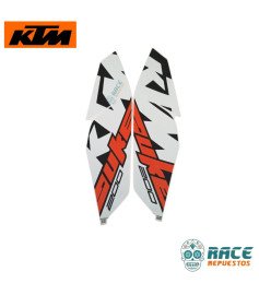 Calcomanía Para Cubierta De Tanque Derecho Izquierdo Blanco