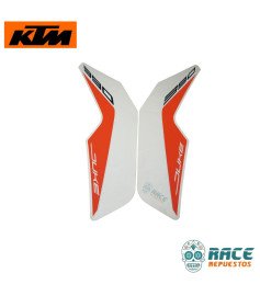 Calcomanía Depósito Derecho Izquierdo Blanco