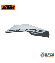 Calcomanía De Tapa Tanque Izquierda Blanca DUKE 200 NG Original KTM 