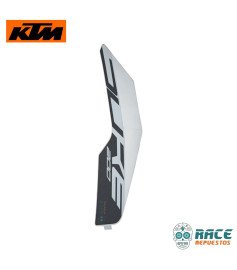 Calcomanía De Tapa Tanque Izquierda Blanca DUKE 200 NG Original KTM 