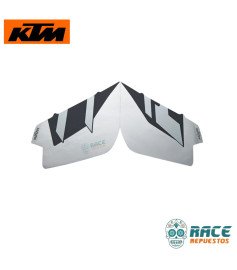 Calcomanía De Tanque Izquierdo Derecho Blanco