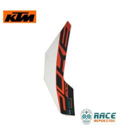 Calcomanía De Tapa Tanque Derecha Naranja Duke 200 NG Original KTM 