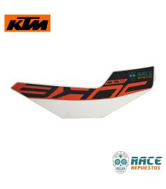 Calcomanía De Tapa Tanque Derecha Naranja Duke 200 NG Original KTM 