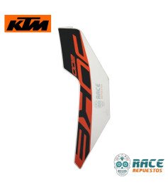 Calcomanía De Tapa Tanque Derecha Naranja Duke 200 NG Original KTM 