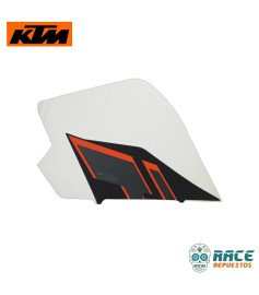 Calcomanía De Tapa Tanque Derecha Negra RC 200 Original KTM