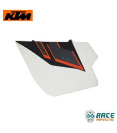 Calcomanía De Tapa Tanque Derecha Negra RC 200 Original KTM