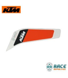 Calcomanía De Tapa Farola Derecha Blanca Duke 200 Original KTM