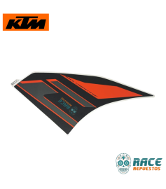 CALCOMANÍA CARENADO LADO SUPERIOR DERECHO NEGRO