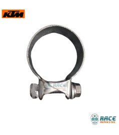 Abrazadera De Exosto Completa Duke 200 / RC 200 Original KTM