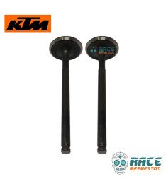 Válvulas De Escape Gruesas Duke 200 / RC 200 Original KTM