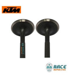 Válvulas De Escape Gruesas Duke 200 / RC 200 Original KTM