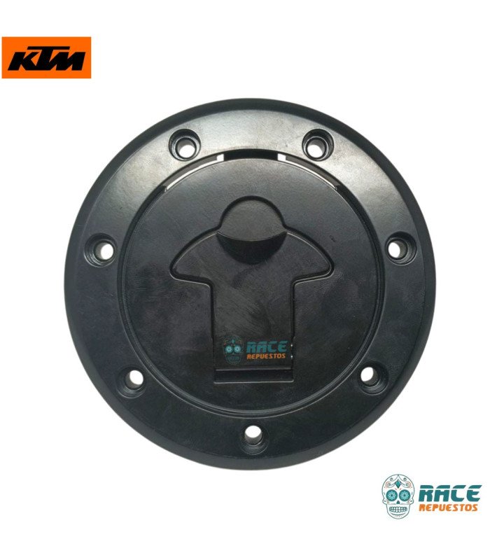 Tapa Tanque Combustible Negra RC 200 / RC 390 Original KTM 