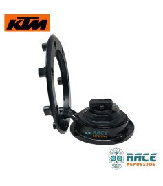 Tapa Tanque Combustible Negra RC 200/ 390 Original KTM