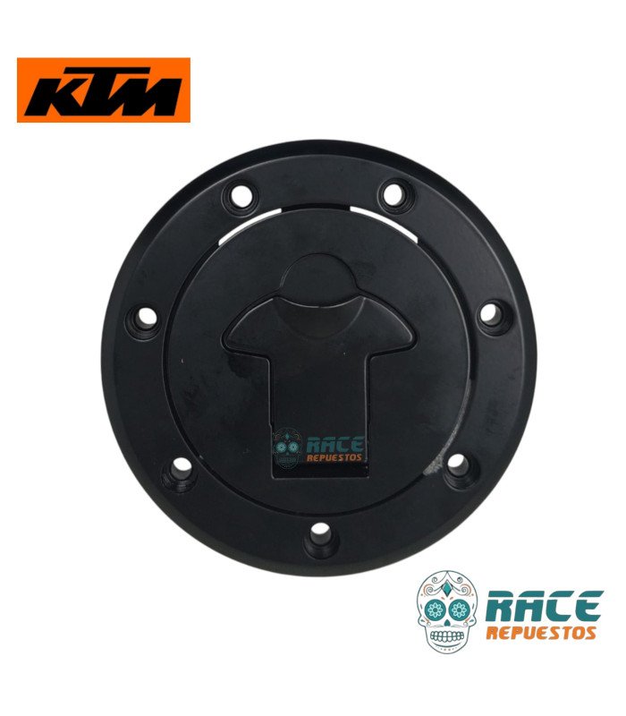 Tapa Tanque Combustible Negra RC 200/ 390 Original KTM