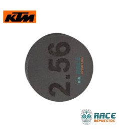 Moneda O Shims 2.56mm Duke 200 / RC 200 / Husqvarna 200 Original KTM 