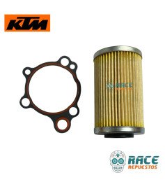 Filtro De Aceite y Empaque Duke 390 Gen 3 / Svartpilen 401 Original KTM 